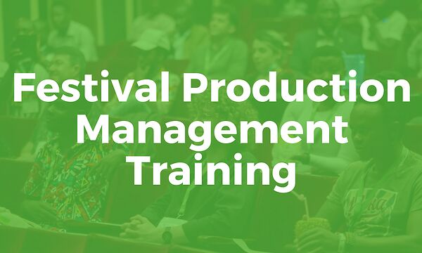 Festival Production Management Training