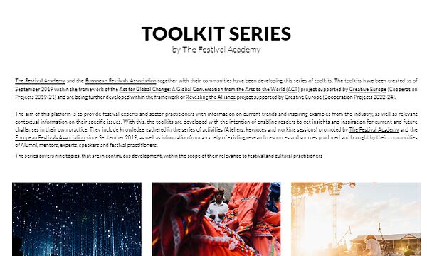 Toolkits Series online