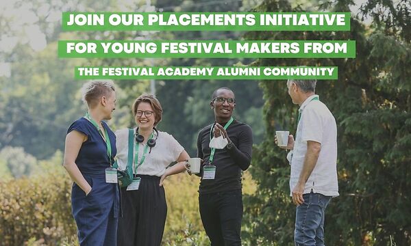 Call for Festivals to Join TFA's Placements Initiative