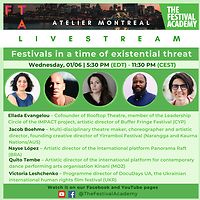 Atelier Montreal: Festivals in a time of existential threat