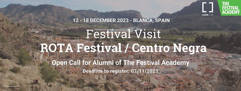 Join the Festival Visit - ROTA Festival / Centro Negra in Spain