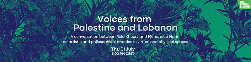 Registrations Open: Voices from Palestine and Lebanon on 31 July